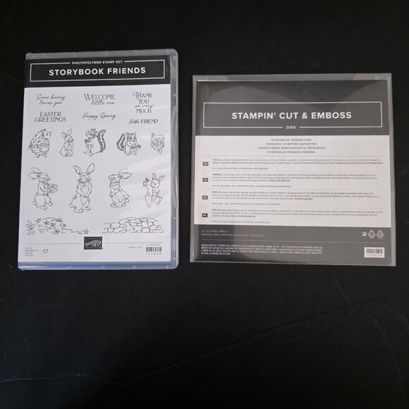 Stampin Up!  Storybook Friends Stamps + Dies - Picture 1 of 2
